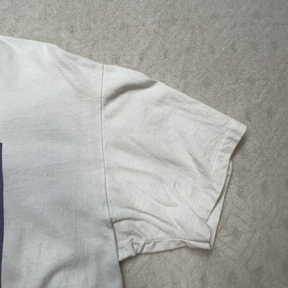 Vintage 1980s Michelob Beer Anheuser-Busch Flamingo Size Large Graphic T- Shirt - Picture 5 of 10